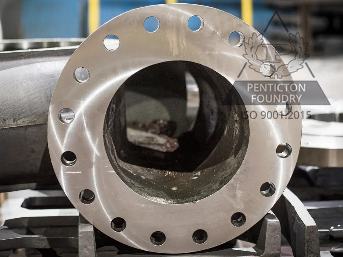 Fully machined, high chrome white iron volute Fully machined, high chrome white iron volute